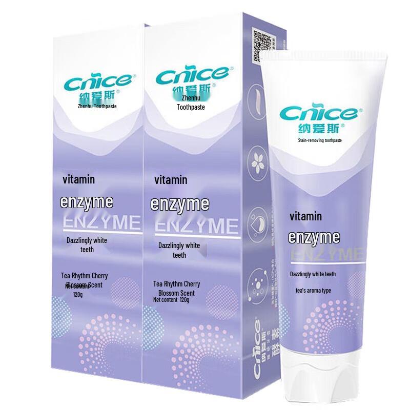 NICE Zhenhu Enzyme Toothpaste, Tea Cherry Blossom