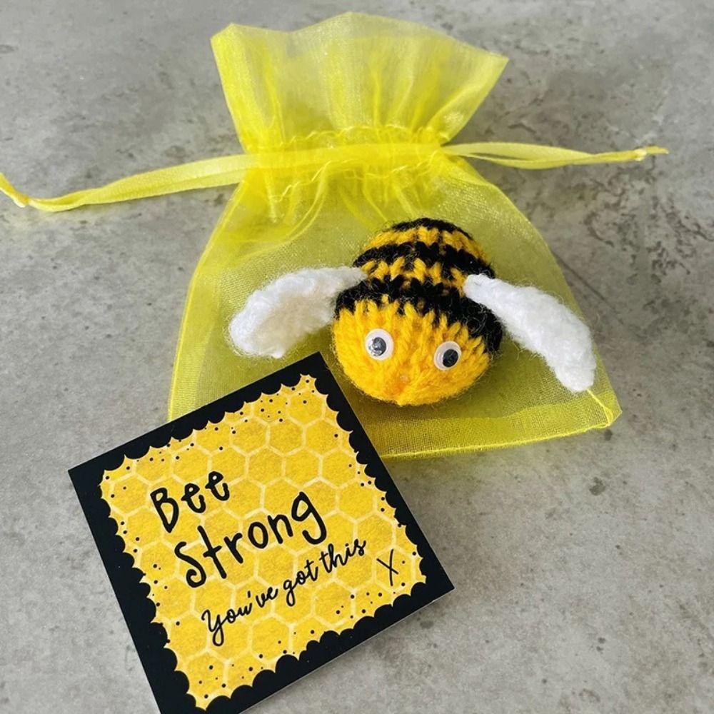 

Funny Thinking of You Present Пряжа Knitting Bee Новая вязальная кукла