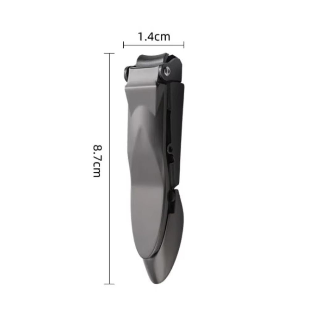 Stainless Steel Nail Clipper Ergonomic Design Self-Collecting Nail Cutters New Nail Trimmer
