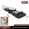1-Pack Spring Door Security Stopper, Non-Slip Adjustable Heavy Duty Door Stop, Portable Anti-Slip Door Holder