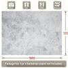2D Simple Light Grey Stone Backdrop for Room Decor & Content Creation