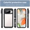 For Google Pixel 10 Phone Case WANLONFENG XC Series TPU Acrylic Cover with Tempered Glass (Big Lens Hole)