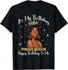 It's My Birthday Pisces Queen Women Girl Zodiac Sign T-Shirt Unisex T-Shirt