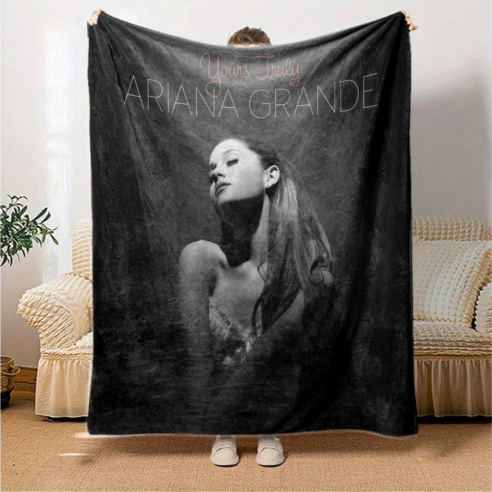 Ariana Grande Blanket, High quality Comfortable for All Seasons, Home Decor, Warmth and Comfort