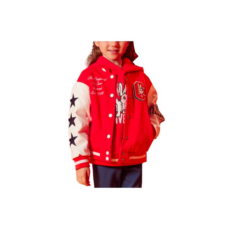 

New Converse Padded Jackets Preppy Red Kids CV2312080GS-001 110/56