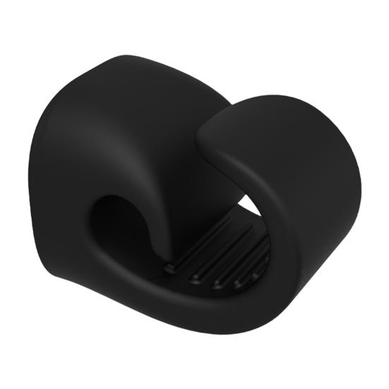 

Зажим для трав, универсальная магнитная подставка, силиконовый регулируемый держатель, зажим для руки для гольфа, походов, рыбалки, мелких предметов чёрный