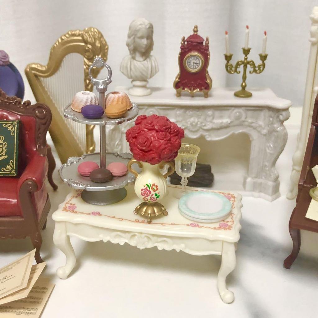 [USED] Re-Ment Petit Sample Series Palace of the Rose Kingdom Miniature