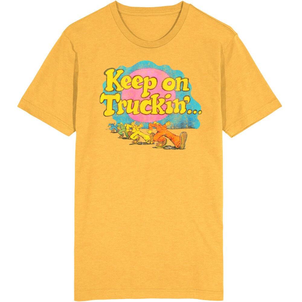 

Keep On Truckin Retro Grunge T Shirt S