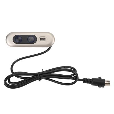 Interrupteur de fauteuil inclinable électrique ABS 5 broches Bouton de chaise élévatrice de canapé électrique Contrôleur manuel avec chargement USB