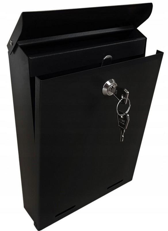 YORK LETTERBOX MATTE BLACK - SKL YORK 451