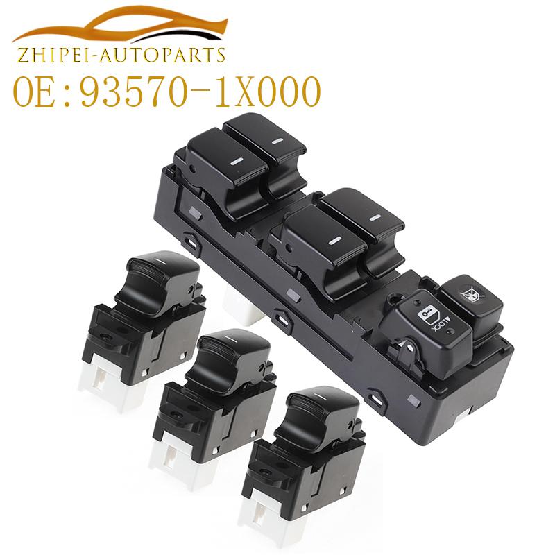 93570-1X000 935701X000 Electric Master Power Window Switch Button Car 93580-1X000 For Kia FORTE Cerato 2010 2011 2012