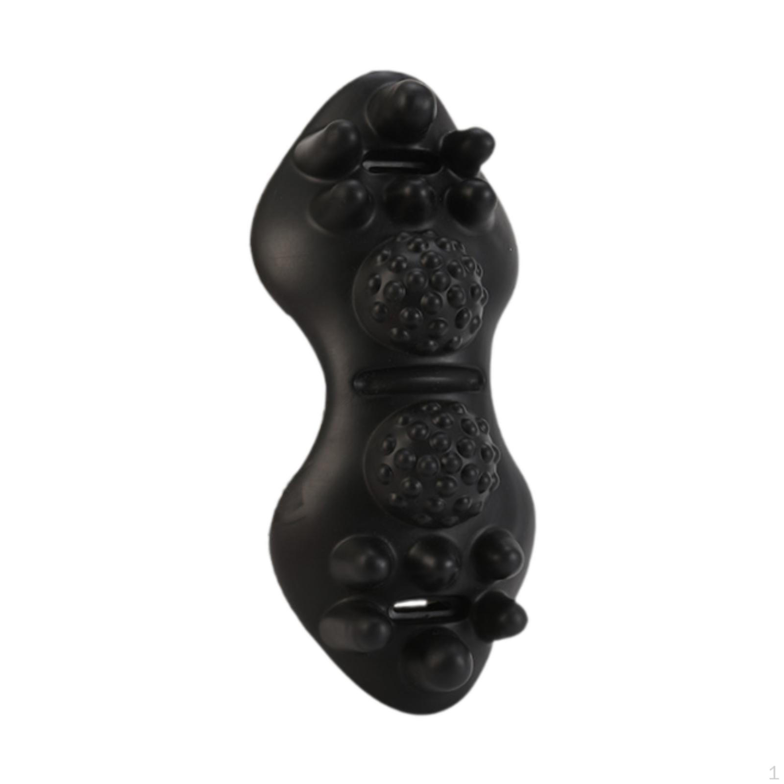 

Массажер для спины и шеи, упругая массажная подушка, поясничная поддержка, шейный отдел позвоночника для ног чёрный