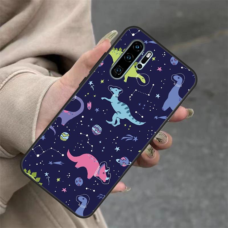 

Cute Dinosaur Tea-Rex For Huawei Nova 11i 8i 7i 3i Nova 9 10 SE 5T Y60 Y70 Y90 Y91 Y61 P20 P30 P40 Lite Pro Case Huawei P40 Lite 4G