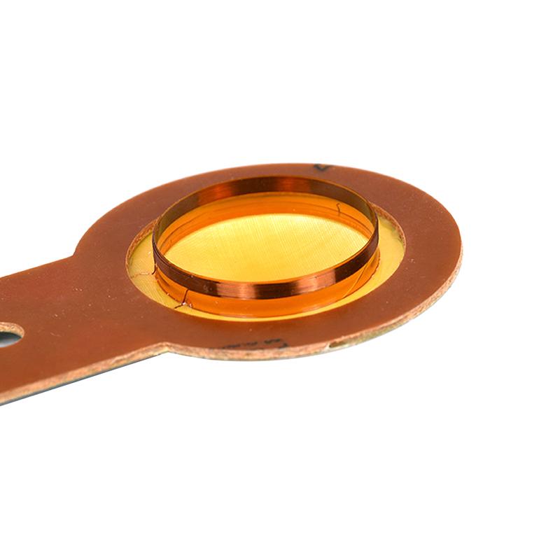 1Pc Diy Accessories 25.4Mm Horn Treble Film With Bracket Resin Membrane Drive Head Tweeter Voice Coil Sound Film Buzzer