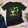 Girls St Patricks Day Penguin Kid's Cute Dinosaur Shamrock Unisex T-shirt