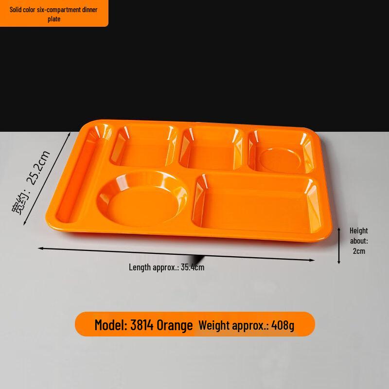 Jingbaodi Melamine Divided Canteen Tray