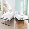 Upgraded Metal Bed Frame Secure Fastener Adjustable Mattress Anti-Skid Retainer for Firm & Stable Sleeping Surface