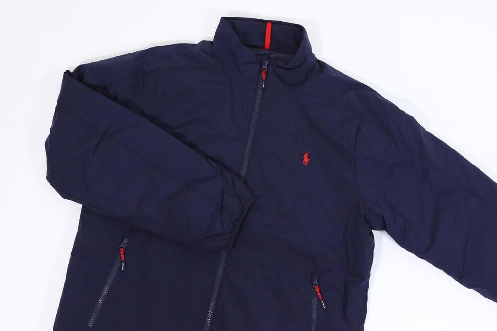 POLO RALPH LAUREN Performance Insulated Windbreaker Size Navy Men's Jacket, M, (Product Code 01010106)