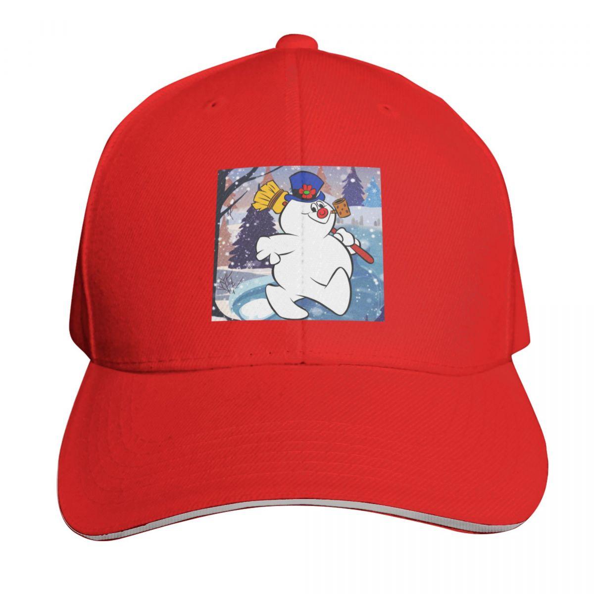 FROSTY THE SNOWUnisex UNDER SNOWFLAKE Baseball Cap Hat Unisex Hat Unisex Luxury Vintage Wild Ball Hat Caps Women Unisexs