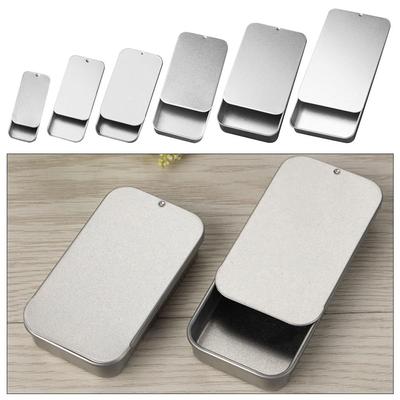 Tin Plate Small Objects Finishing Box Push-pull Candy Packaging Mini Storage Box  Travel