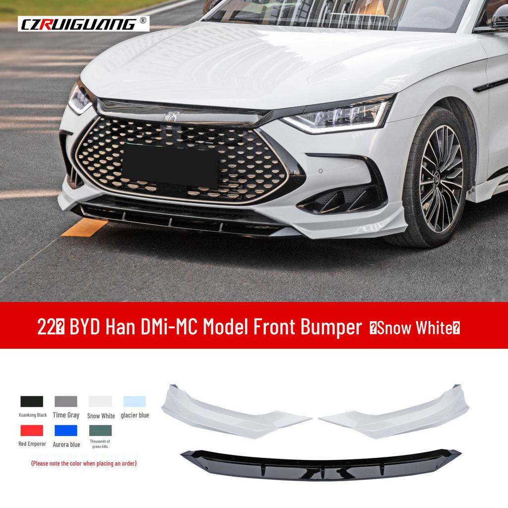 Compatible with BYD Han DMMI: MC Sports Body Kit - Includes Front Splitter & Lip, Rear Lip, Rear & Top Spoiler, Side Skirts.