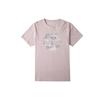 Round Neck Printed Short Sleeve T-Shirt Men Tops Light-Pink A1X1GR28