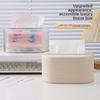 Tissue Box, Living Room Cream Tissue Box, Coffee Table Multi-functional Remote Control Storage, Household Tissue Drawer Box