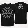 Baphomet T-Shirt Pentagram. Occult Symbolism. Devil, Satan, Lilith, 666, Deamon.
