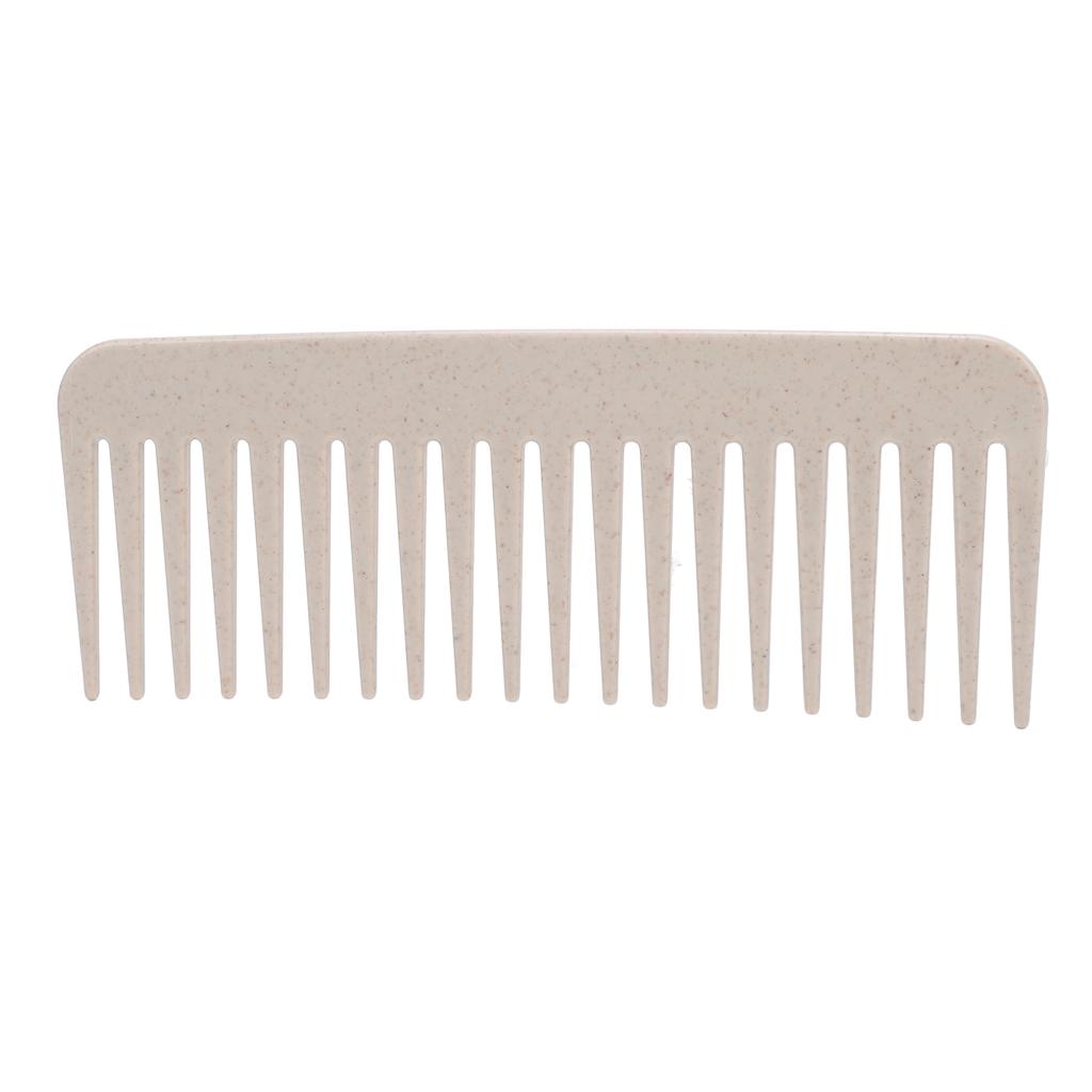 10 Pack Wheat Straw Wide Tooth Detangling Comb Easily Detangles Wet Dry Hair Wide Tooth Detangling Comb for All Hair Types