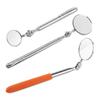 Swivel Head Telescopic Inspection Mirror Round Lens Inspection Mirror  Undercarriage Inspection