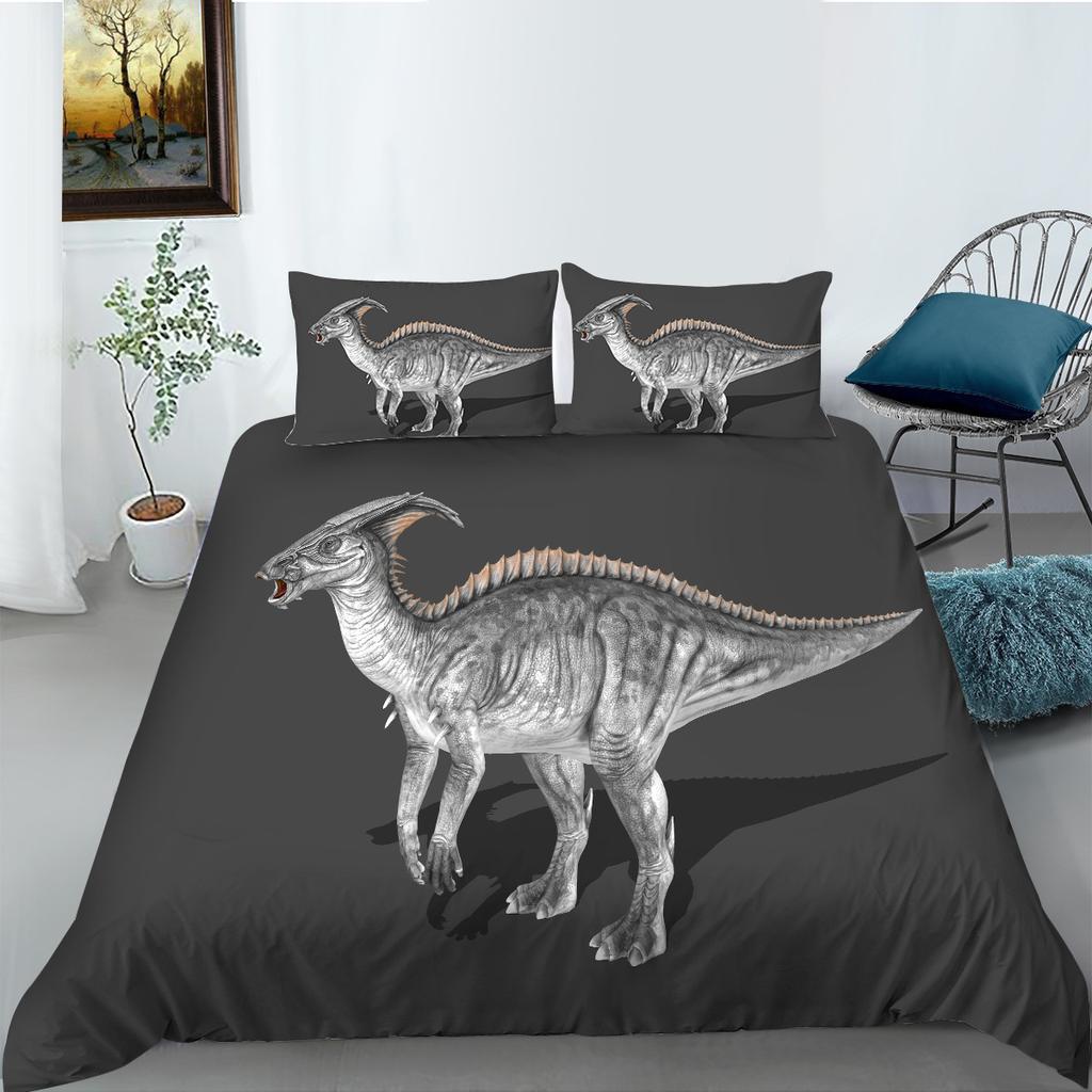 Dinosaur Series Polyester Bedding Two-Piece Set Digital Printing