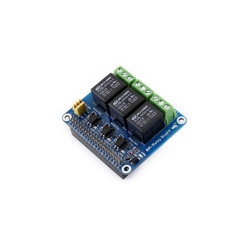 Micro Snow Raspberry Pi 4th Gen 3B+ Relay Expansion for Smart Home