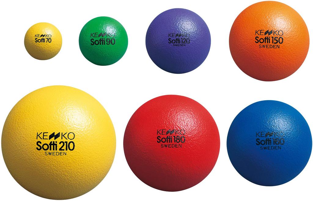 Softbalový míč Nagase Kenko Kenko 210 zelený 1 kus zelený 210 mm S210-G