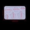 Multiple Styles Pendant Mold Drip Shape Drop Earrings Mold Geometric Earring Mold  Resin Casting