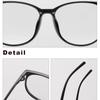 Transparent Glasses Women Men Retro Anti Blue Light Computer Eye Glasses Girls Clear Eyeglasses Large Frame Optical Spectacles