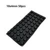 Strong Self-Adhesive Clear Door Stopper Rubber Damper Buffer Cabinet Bumpers Furniture Dots Cushion Protective Pads Tiny Bumpons