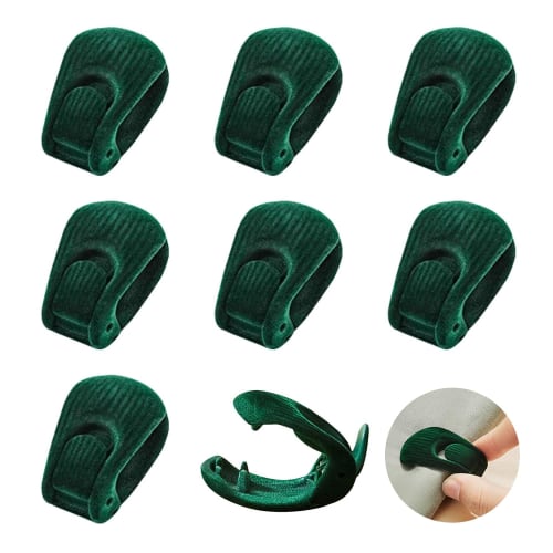 DMEEK Anti-Slip Futon Clips, Set of 8, Strong, Needle-Free, Anti-Slip, Prevents Blankets from Slipping, Won't Damage Your Futon, Futon Holders, Sheets