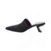 Salvatore Ferragamo Ferragamo Algedi Grosgrain Mule Black