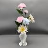 3D Printing Elegant Dress Vase Sculpture Decoration Practical Home Decoration For Dining Table Or Entryway Console