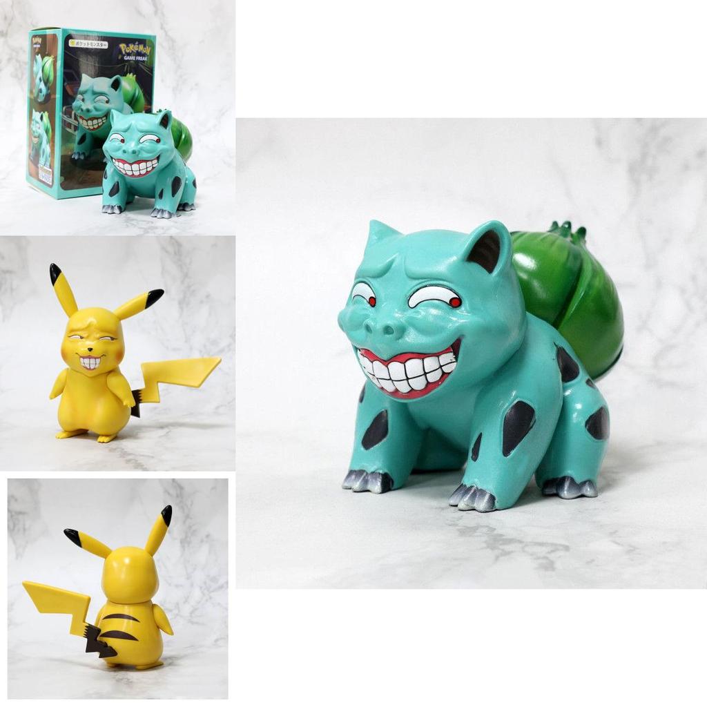 Bonecos Pokémon Coloridos e Vibrantes para Decorações de Carro e de Mesa
