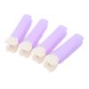 4pcs Women Hair Root Clip Fluffy Hair Volumizing Hair Styling Roller Clip for Daily Use Purple