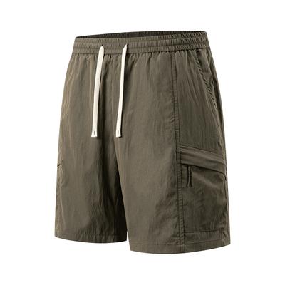 2025 Nya Herrsportkläder Shorts Byxor Sommar Herr Andningsbara Enfärgade Shorts Manlig Fitness Streetwear Shorts