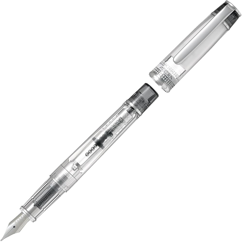 PILOT PFPR1TBM Prela PRERA COLOR MEET MEDIUM TRANSPARENT BLACK FOUNTAIN PENS