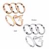 5 Stück/Set Neue Mode Trendiger Schmuck Blitzwellen Fingerring Set Geschenk für Frauen Mädchen Ringe für Frauen