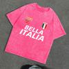 Men's Graphic Tees Shirt Unisex Cotton Oversized T-Shirt Short Sleeve Vintage Streetwear Casual Tee Top