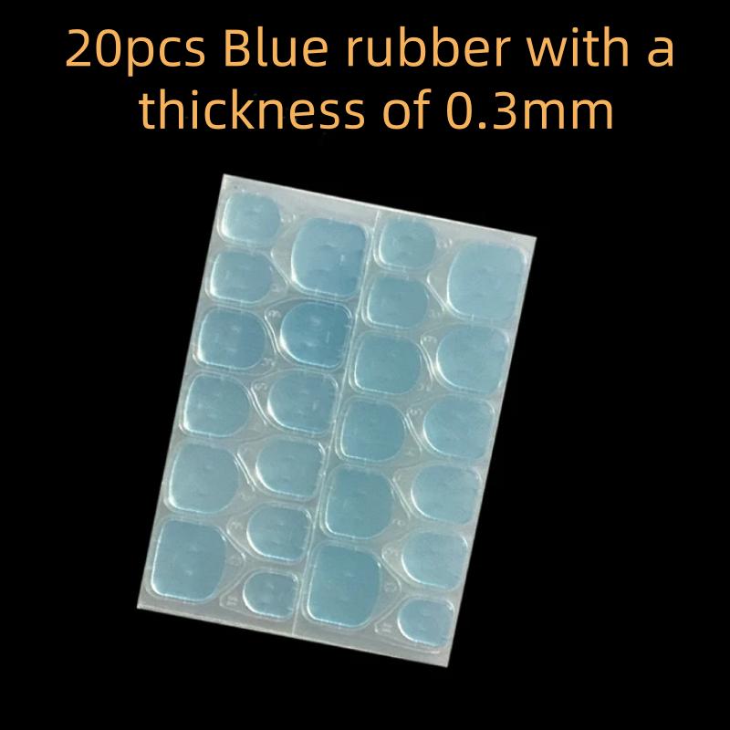 Double Sided Nail Jelly Glue Transparent Fake Nail Art Tape Adhesive Stickers DIY Reusable Nail Accessories