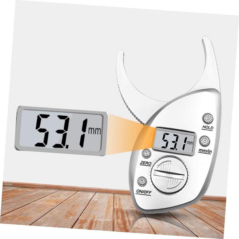 Digital Body Fat Caliper with LCD Display — Accurate Skfold Measure for Home & Fitness Use