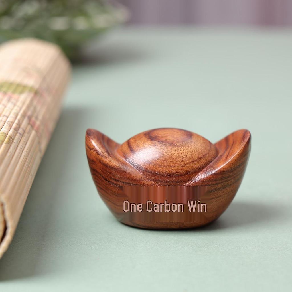Lightning-Struck Jujube Wood Handcraft – Stress-Relief Wooden Carving with Natural Wood Handle