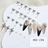 DIY Manicure Art Decoration Small Bow Nail Stickers Easy To Apply and Remove