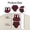 1/12 Miniature Clothing Ensemble with Sports Top and Shorts for Female Dolls